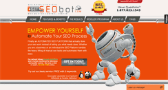 Desktop Screenshot of getseobot.com